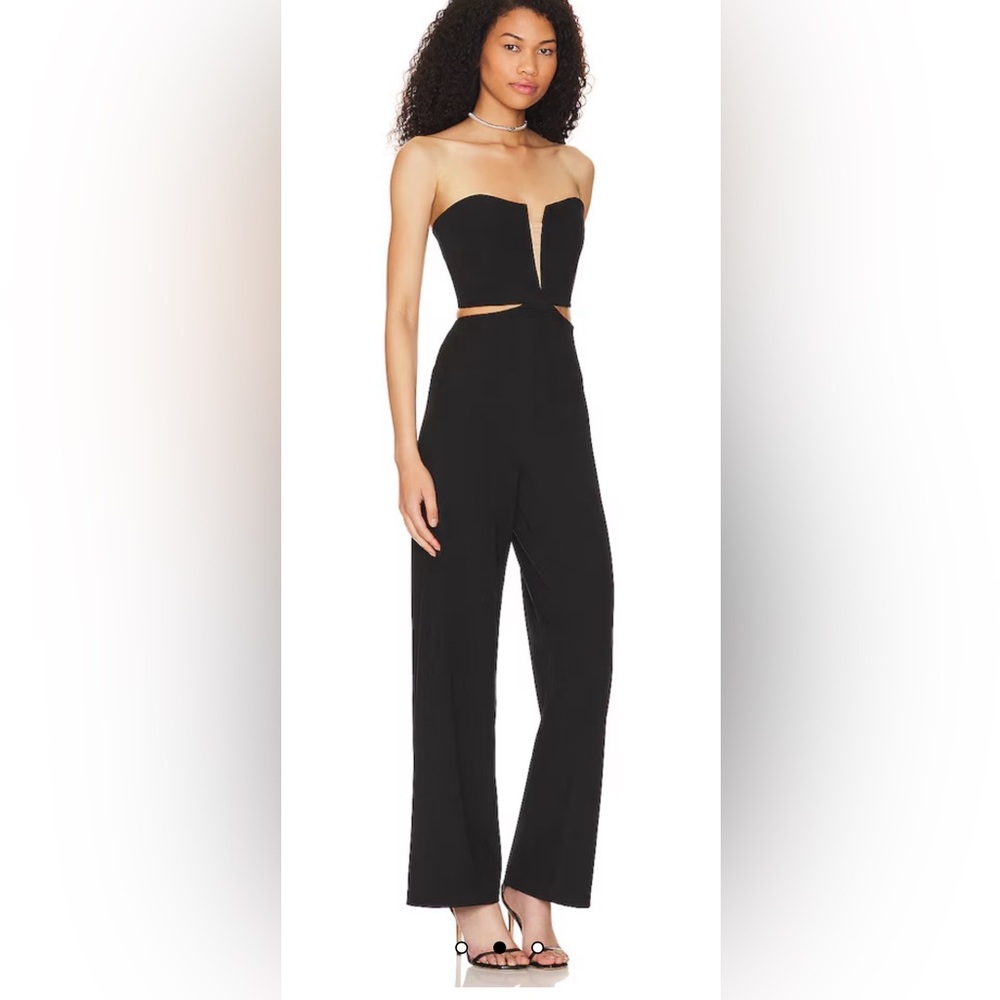 Bardot Elegant Black Wide-Leg Jumpsuit